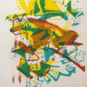 Sérigraphie Soufflée